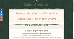 Desktop Screenshot of nationalauctionusa.com